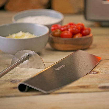 Igneus Pro 85cm 5 Part Toolset Pizza Oven Accessory Bundle — set up and ready to use