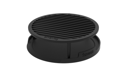 Igneus Cast Iron Tuscan Grill — side profile