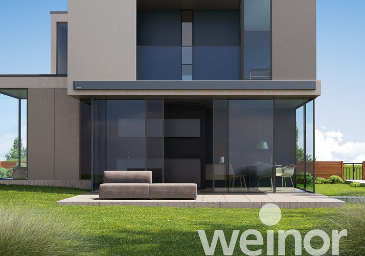 Cassette Awning | Weinor Kubata | Clean Cubic Lines | Spans Up To 7m | Optional LED