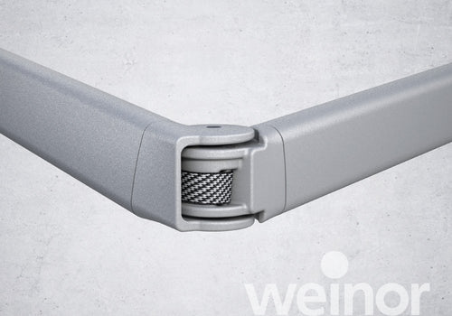 Cassette Awning | Weinor Kubata | Clean Cubic Lines | Spans Up To 7m | Optional LED