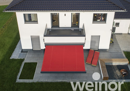 Cassette Awning | Weinor Kubata | Clean Cubic Lines | Spans Up To 7m | Optional LED