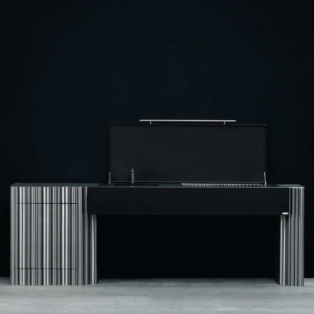 glammfire la boheme barbecue product exterior view — view 3