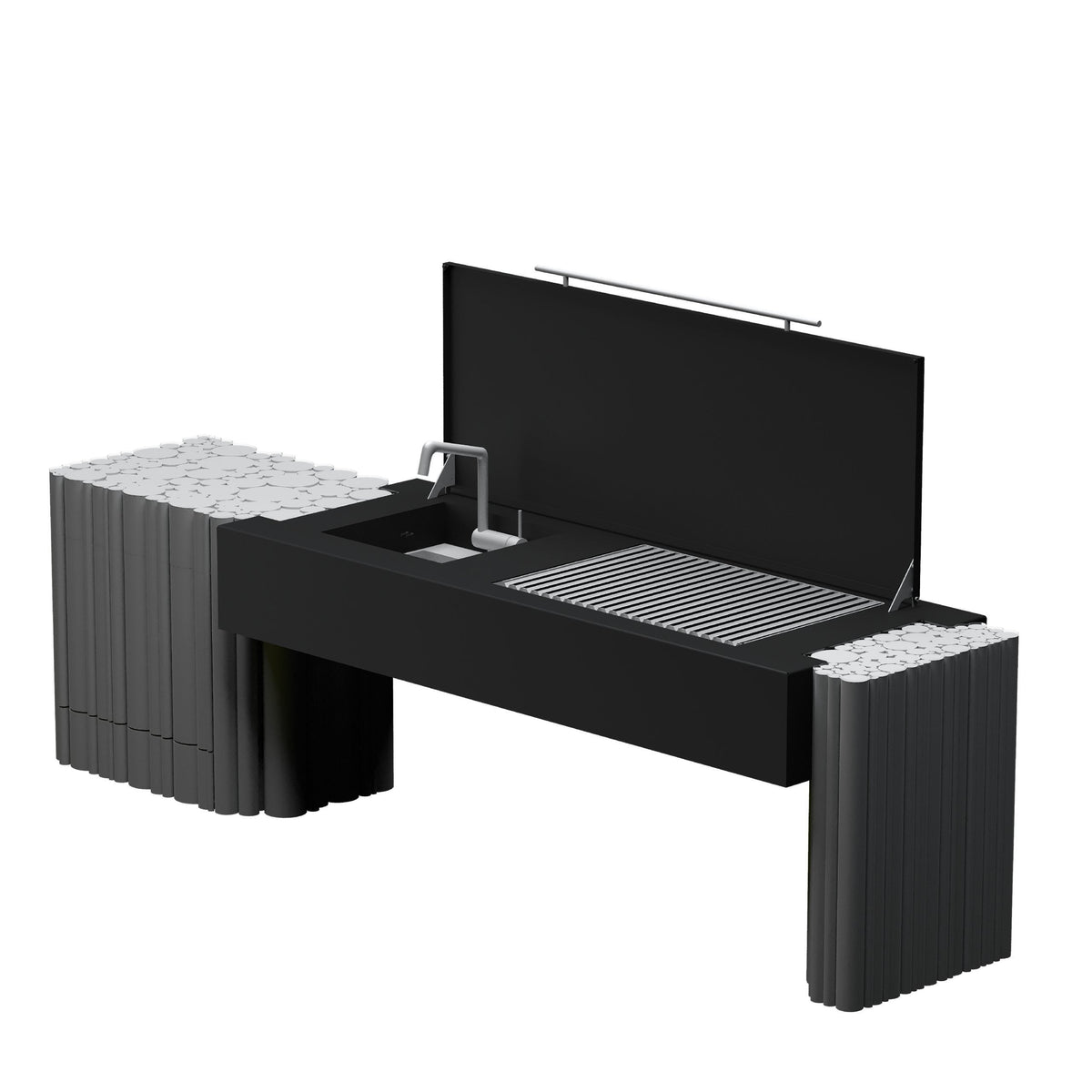 GlammFire La Bohème Barbecue product exterior view