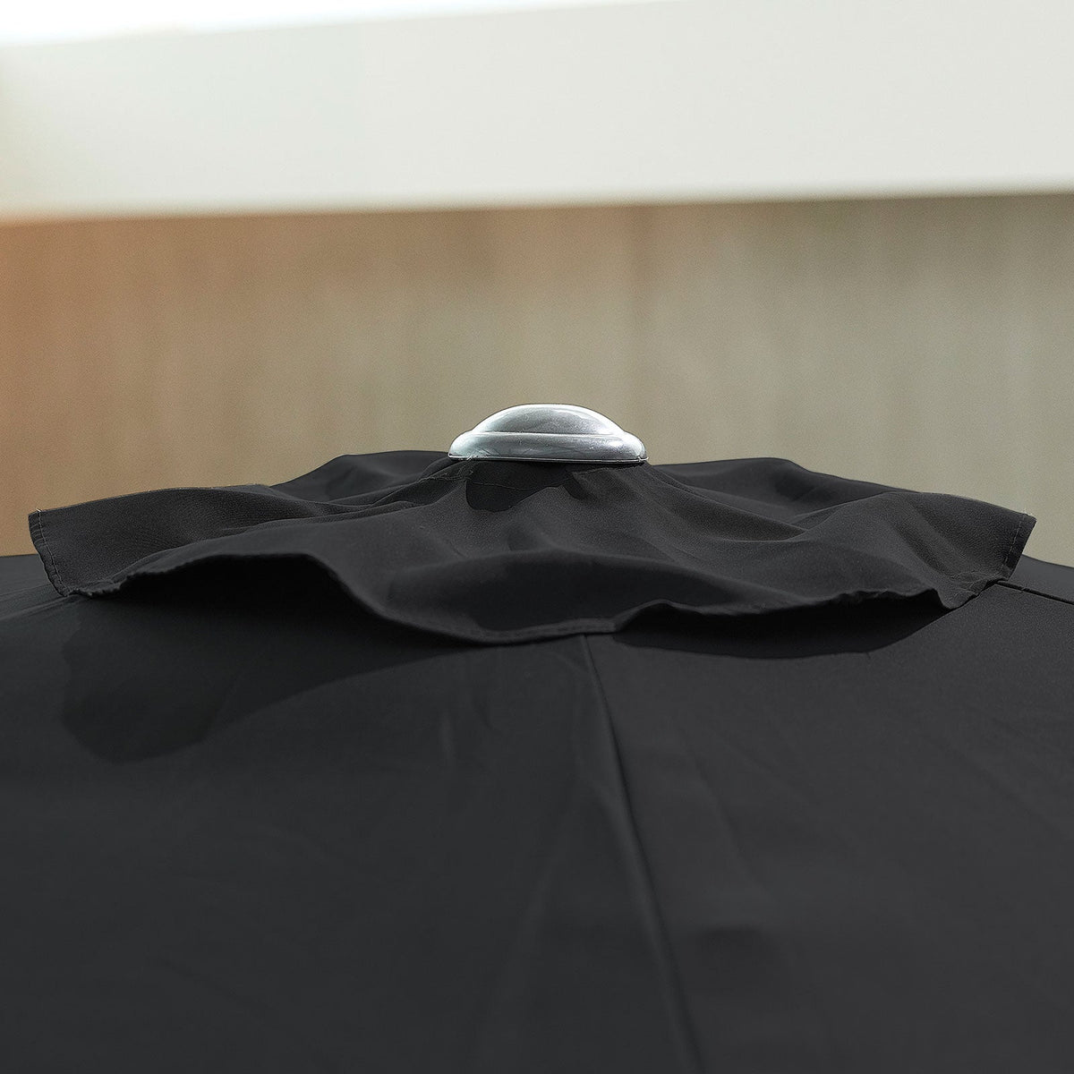 Antigua Aluminium Parasol — in a traditional garden (image 45)