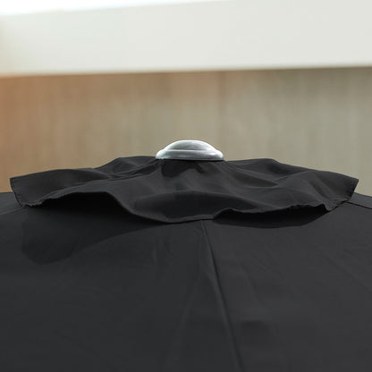 Antigua Aluminium Parasol — in a traditional garden (image 45)