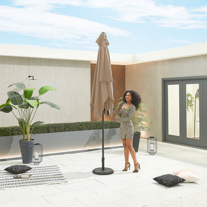 Antigua Aluminium Parasol — closed configuration (image 66)