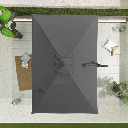 Apollo Cantilever Parasol — in use outdoors