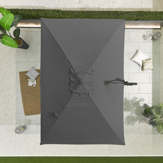 Apollo Cantilever Parasol — in use outdoors