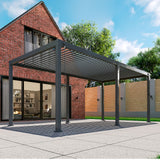 Titan Freestanding Aluminium Pergola — front view