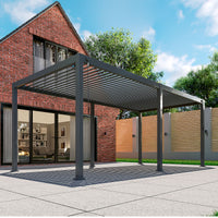 Titan Freestanding Aluminium Pergola — front view