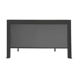 Titan Pergola Pull Down Privacy Screen — close-up detail