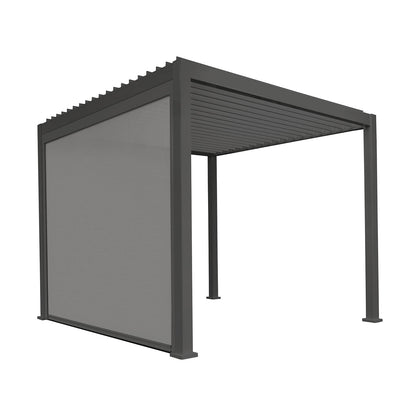 Titan Pergola Pull Down Privacy Screen — front view