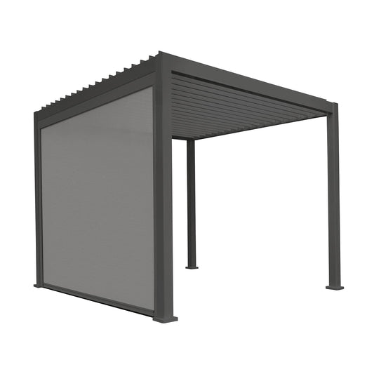 Titan Pergola Pull Down Privacy Screen — front view