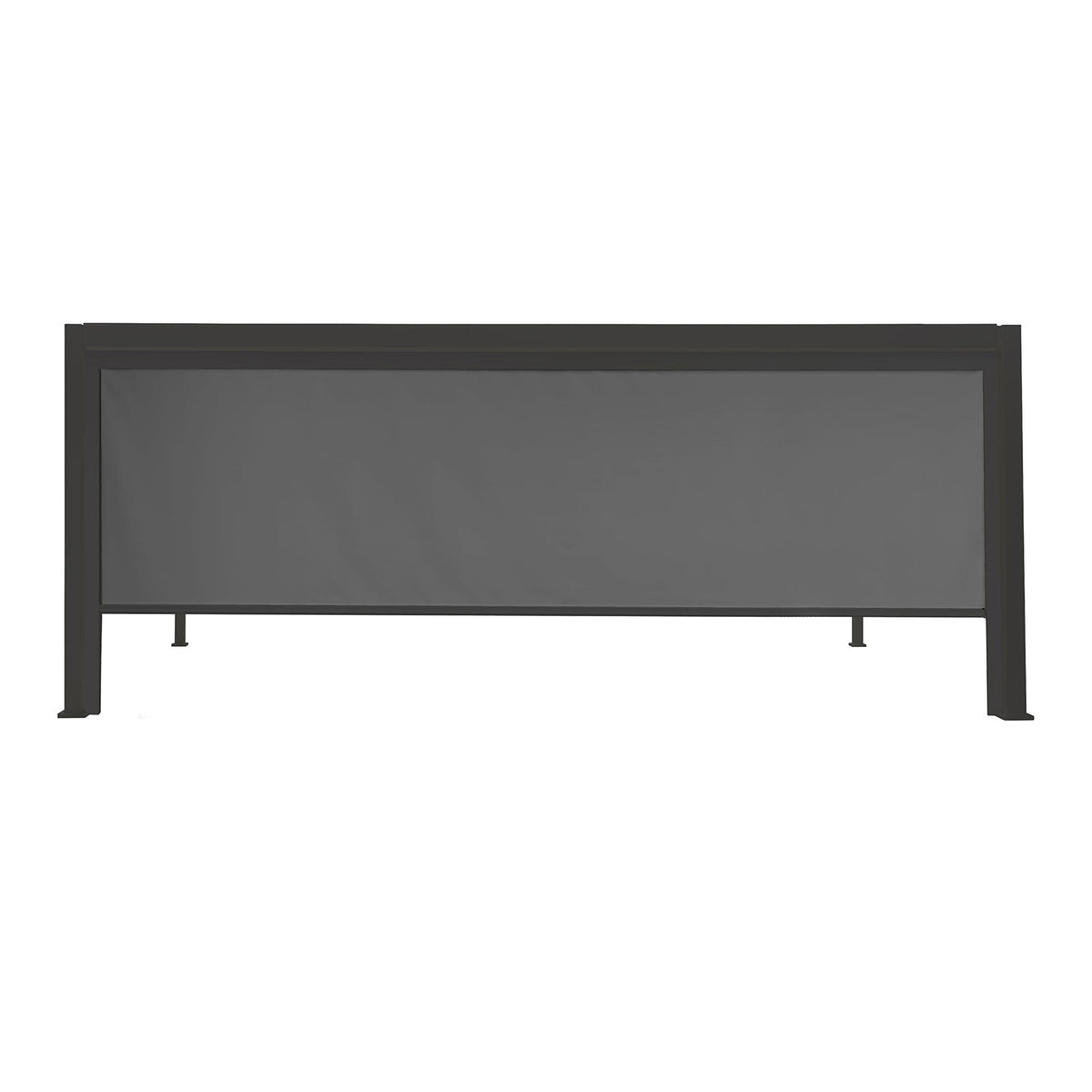 Titan Pergola Pull Down Privacy Screen — rear view