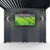 Titan 31cm Solid Side Wall Panel — front view