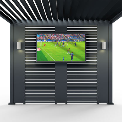 Titan 31cm Solid Side Wall Panel — front view