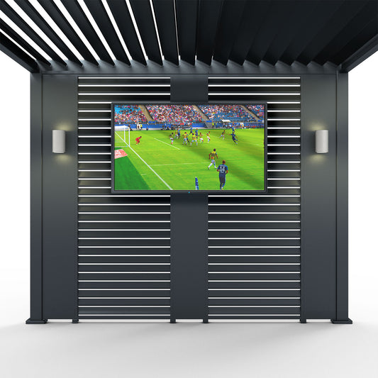 Titan 31cm Solid Side Wall Panel — front view