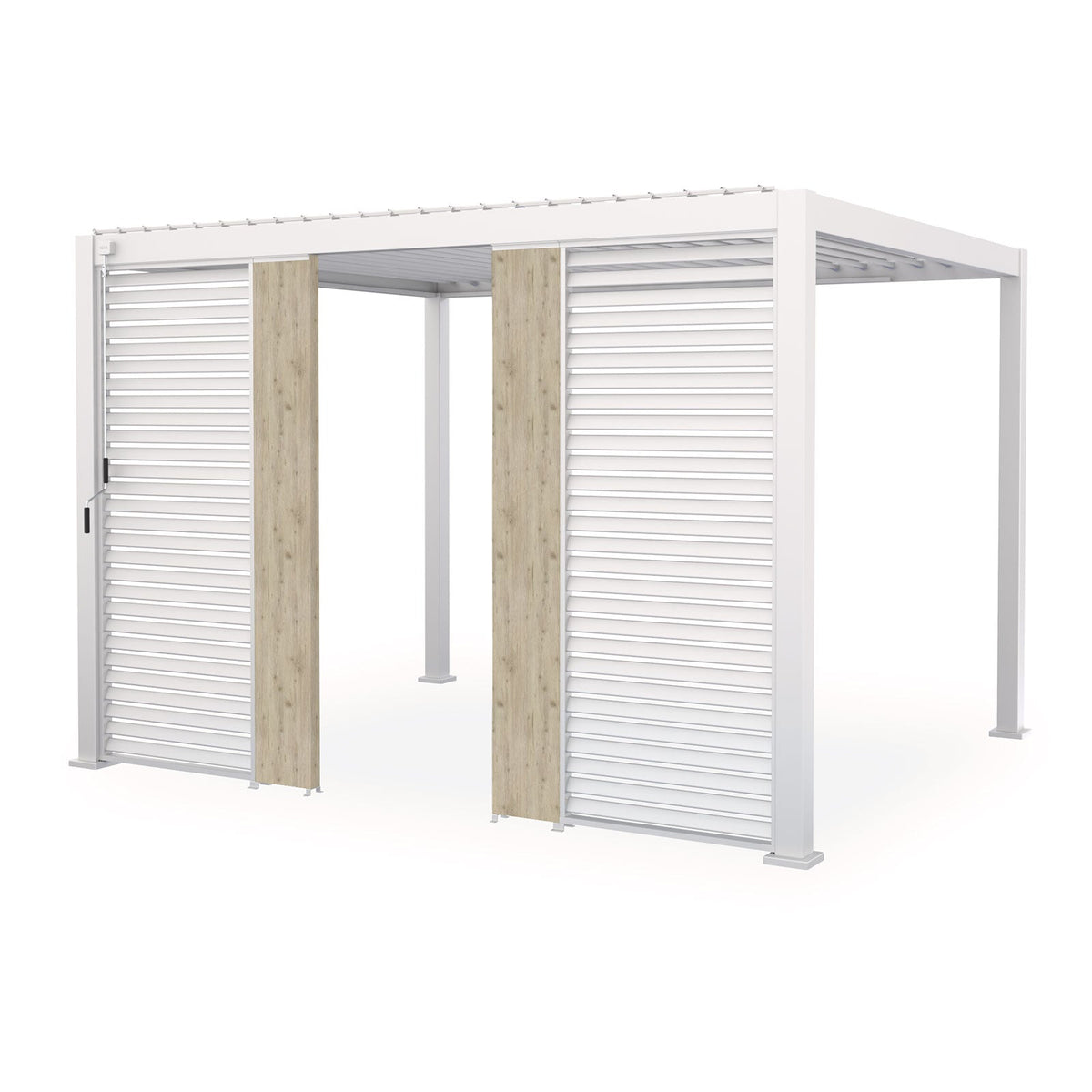Titan 31cm Solid Side Wall Panel — side profile