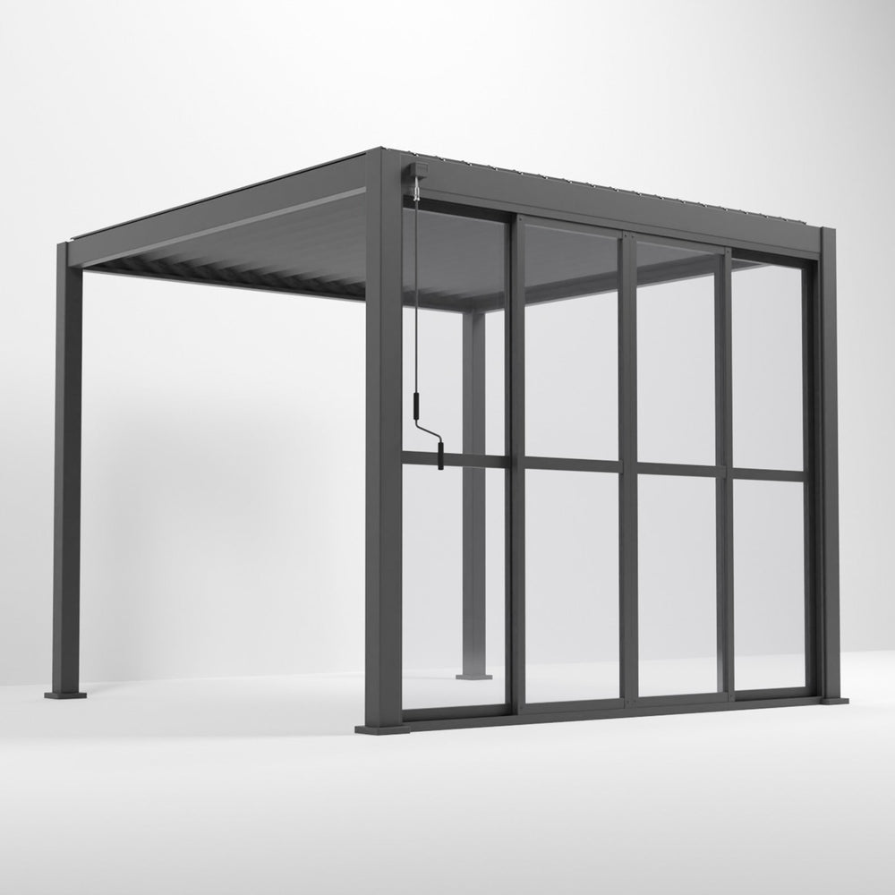 Titan Clear Sliding Doors