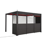 Titan Louvred Side Wall — front view