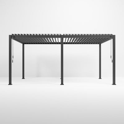 Titan Freestanding Aluminium Pergola — from an angle (image 29)