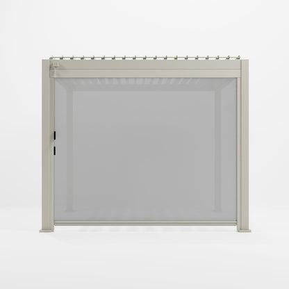 Titan Pergola Pull Down Privacy Screen — showing texture and finish