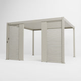 Titan 31cm Solid Side Wall Panel — in use outdoors