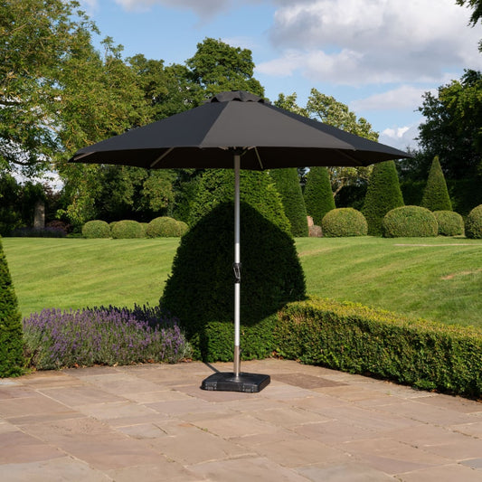 Enzo Crank Operated Parasol — front view