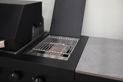 Assado Outdoor Kitchen — side profile