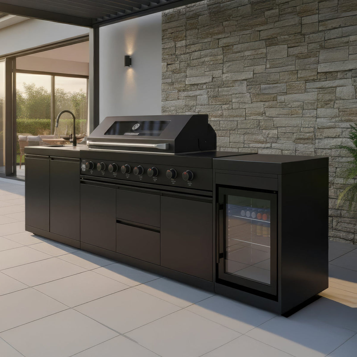 Assado Outdoor Kitchen — from an angle