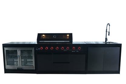 Assado Plus Outdoor Kitchen — side profile