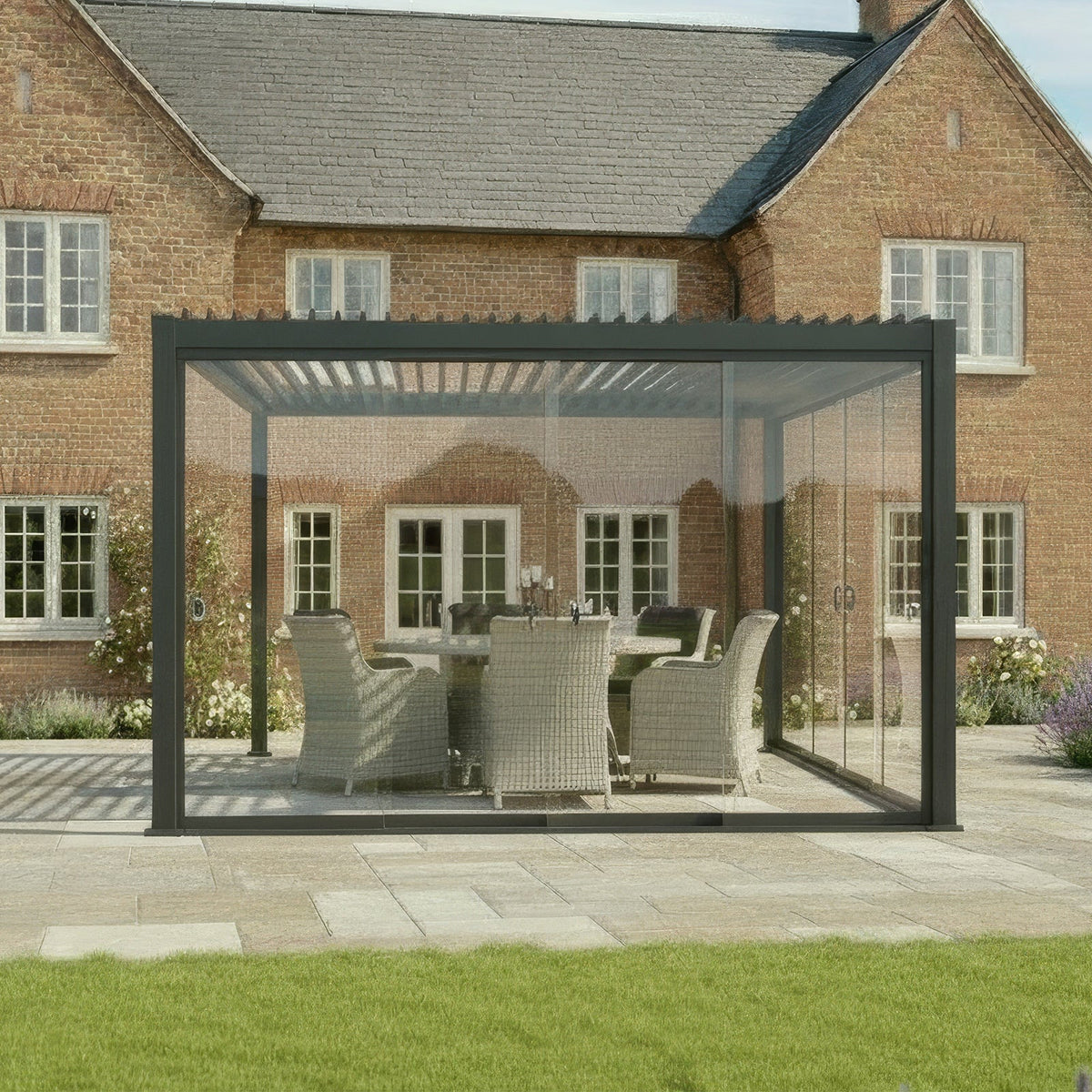 Titan Glass Sliding Doors Pack — front view