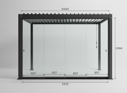 Titan Glass Sliding Doors Pack — showing texture and finish