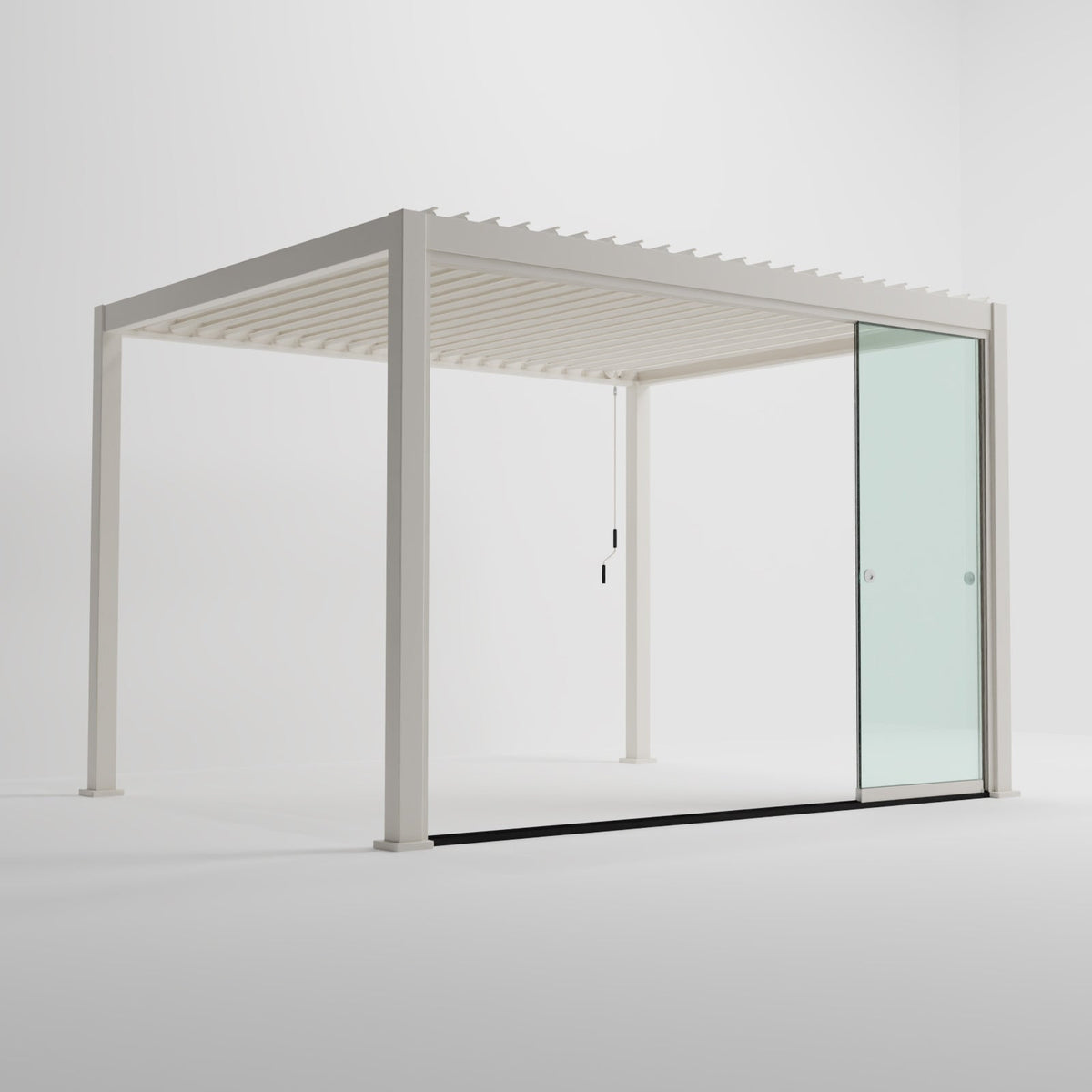 Titan Glass Sliding Doors Pack — in a patio setting