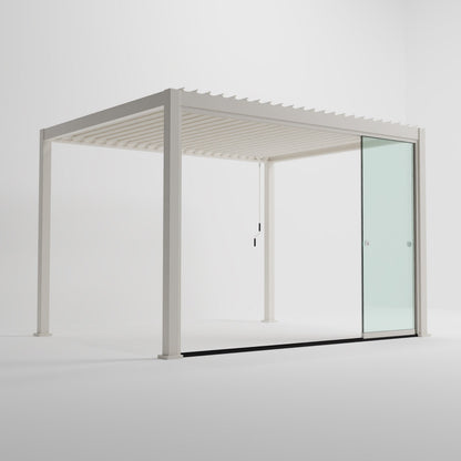 Titan Glass Sliding Doors Pack — in a patio setting