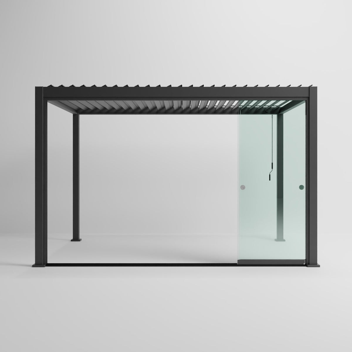 Titan Glass Sliding Doors Pack — in low light