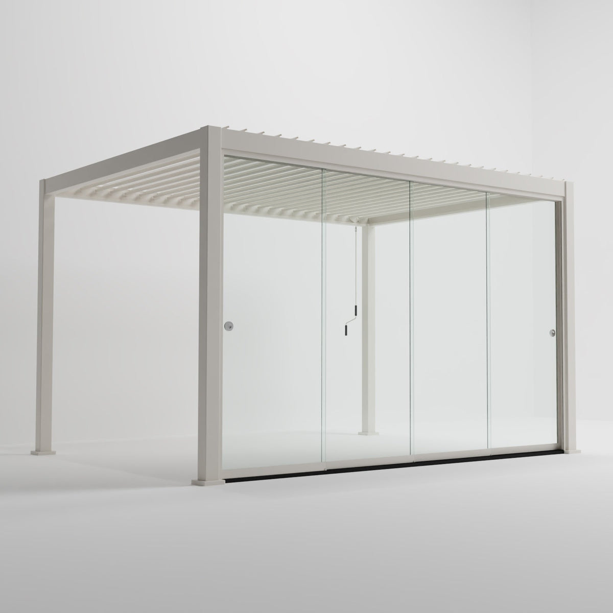 Titan Glass Sliding Doors Pack — exterior finish detail
