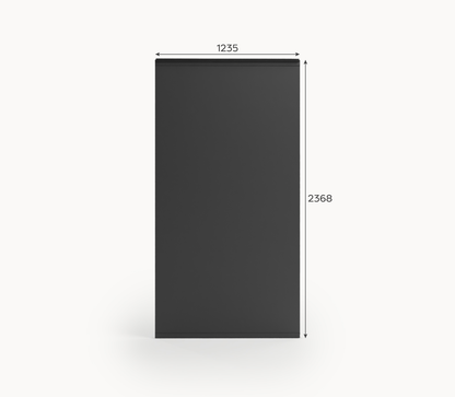 Titan Solid Insulated Side Wall Panel — showing texture and finish