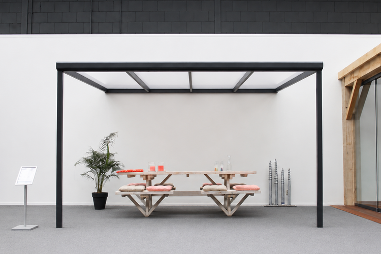 Aluminium Veranda | Deponti Nebbiolo | Slim Profile | Aluminium Beam Covers | Clean Premium Finish