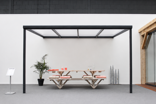 Aluminium Veranda | Deponti Nebbiolo | Slim Profile | Aluminium Beam Covers | Clean Premium Finish