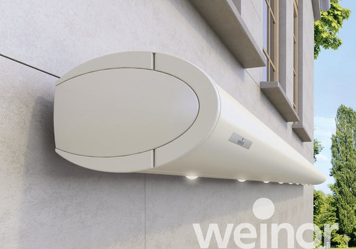 Oval Cassette Awning | Weinor Opal Design II | Curved Profile | Spans Up To 6.5m | Optional LED