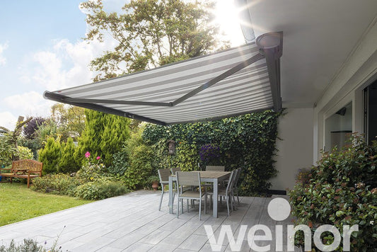 Oval Cassette Awning | Weinor Opal Design II | Curved Profile | Spans Up To 6.5m | Optional LED