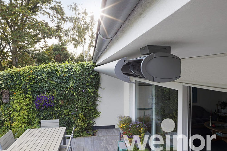Oval Cassette Awning | Weinor Opal Design II | Curved Profile | Spans Up To 6.5m | Optional LED