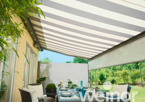 Oval Cassette Awning | Weinor Opal Design II | Curved Profile | Spans Up To 6.5m | Optional LED