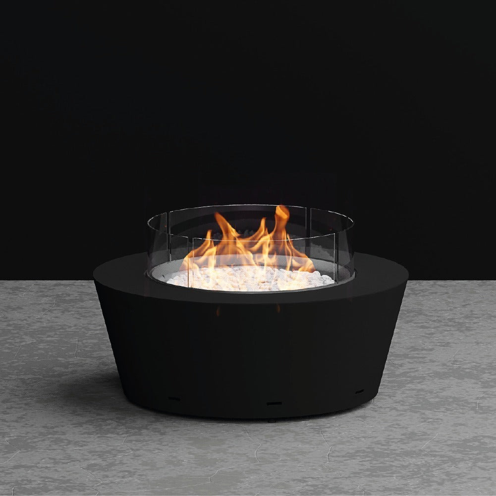 GlammFire Otello Fire Pit — close-up detail