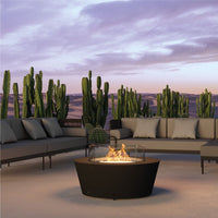 GlammFire Otello Fire Pit — from an angle