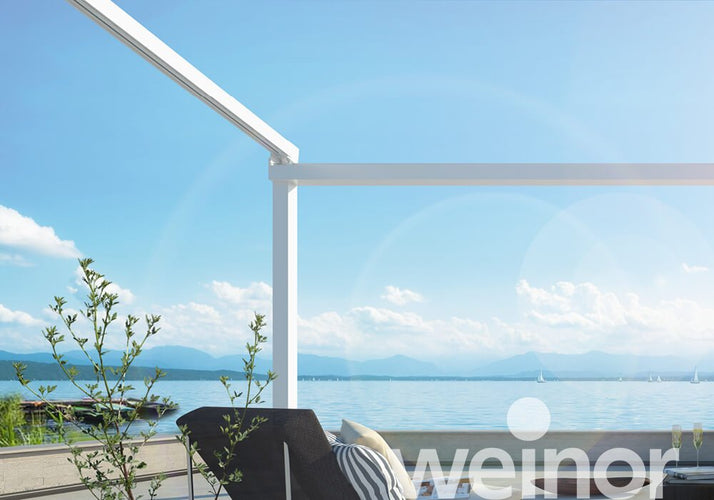 Textile Patio Roof | Weinor PergoTex II | Waterproof PVC Roof | Spans Up To 7m | Integrated Gutter