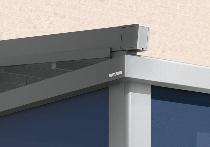 Textile Patio Roof | Weinor PergoTex II | Waterproof PVC Roof | Spans Up To 7m | Integrated Gutter