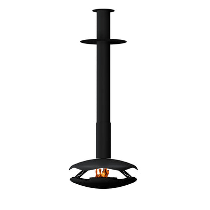 Glammfire Perola Suspended Fire — front view