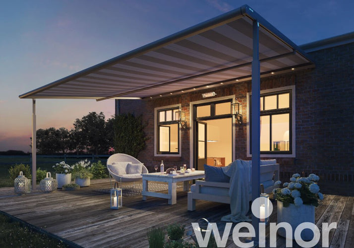 Pergola Awning | Weinor Plaza Viva | Retractable Roof | Open-Sky Effect | Spans To 6m